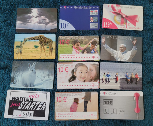 German phone cards - phone,