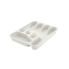 Portaposate da Cassetto Bianco