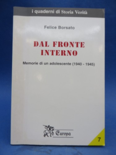 Felice borsato dal - dal, fronte