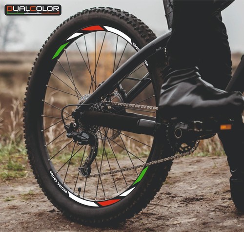 Adesivi cerchi ruote bici mtb