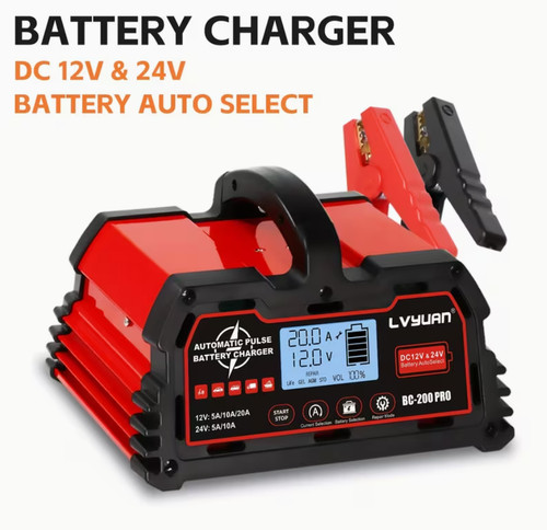Caricabatteria auto 12v 24v - auto, 12v&24v