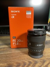Sony FE 20mm f/1.8 G Series