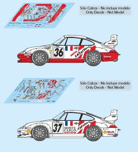 Decals porsche 911 - porsche,