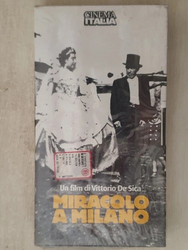 Vhs sealed miracolo milano - sealed,