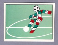 Mascotte CIAO Figurine Panini WC ITALIA 90 NUOVA Sticker NEW! MINT #34