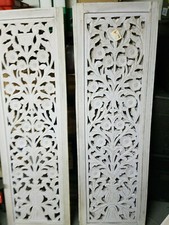 Decorazione murale bianca stile shabby chic