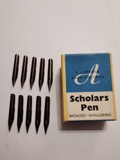 Vintage dip pen nibs - 10,