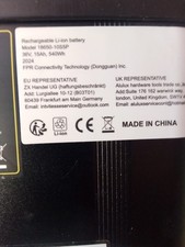 batteria 36v al litio pacco