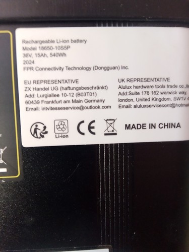 Batteria 36v litio - 36v, pacco
