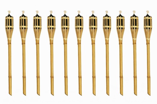 Torce fiaccole bamboo ad - 10,
