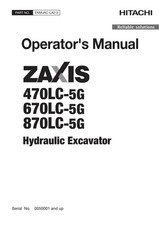 MANUALE OPERATORI ESCAVATORE
