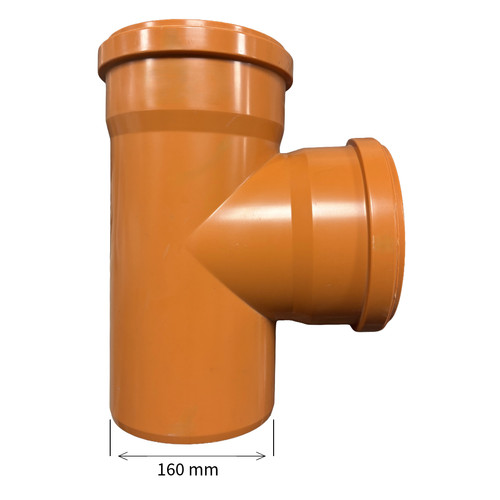 Braga per tubo fognatura - t, con