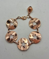 Bracciale in rame lucido per