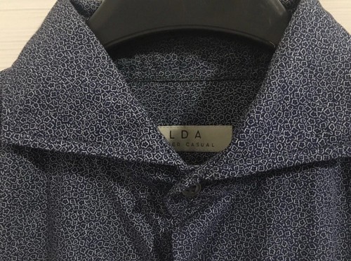 Camicia uomo floreale blu - camicia,