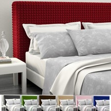 Copri Testata Testiera Letto Matrimoniale Tessuto Bolle Elasticizzata Universale