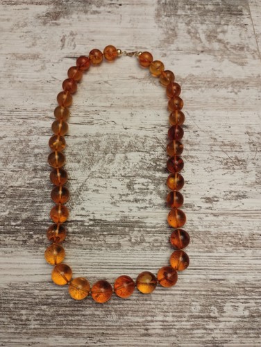 Collana ambra naturale - ambra,
