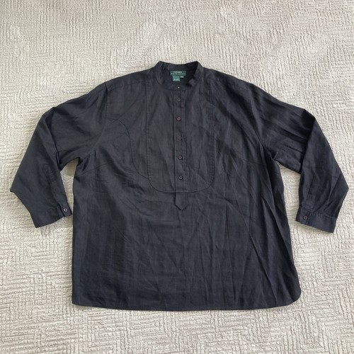 Ralph lauren tunica lino donna - lauren,