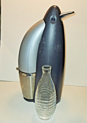 Sodastream penguin blk white - penguin, blk/white
