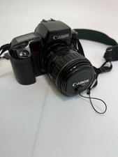 Canon EOS Elan SLR 35mm Film Camera Uni EF Mount 28-80 Lens  w/ Strap And Bag