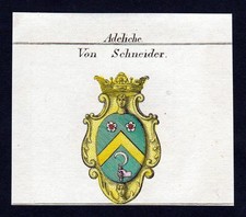 1820 - Stemma Schneider Adel