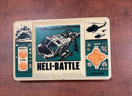 Vintage 1987 casio - casio, heli-battle