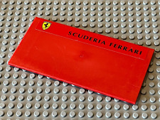 LEGO red tile with SCUDERIA