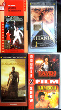 Lotto composto da N°4 film in VHS " NUOVI/SIGILLATI " di vari titoli . . .