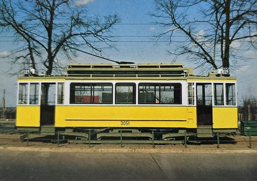 Cartolina berlino tram - cartolina,