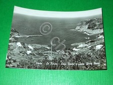 Cartolina Ponza - Le Forna - Cala Feola e punta Forte Papa 1960 ca