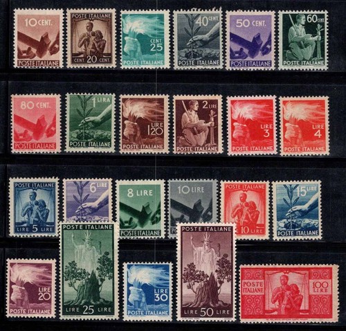 Italia 1945 sass 543 65 - italia, sass.