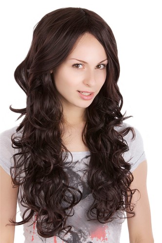Parrucca marrone scuro - parrucca,