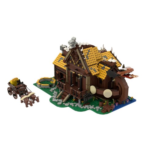 Moc capanna casetta modulare - moc:,