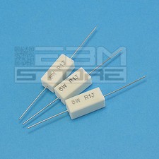 3 pz Resistenza ceramica 5W 0,1 ohm resistenze - ART. HL01