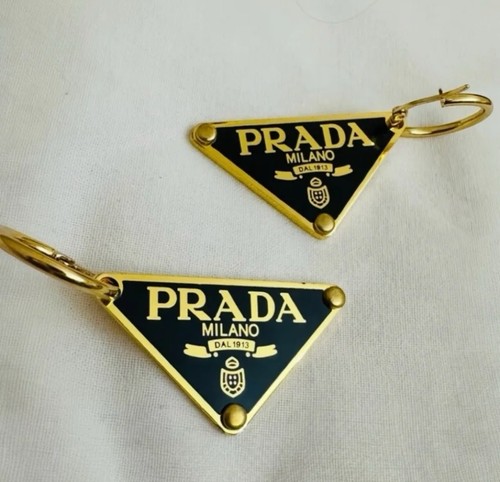 Orecchini triangolo prada - prada,