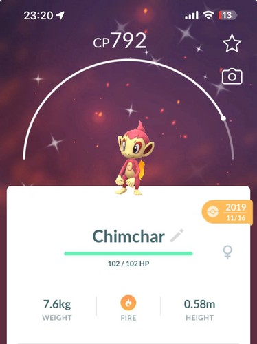Shiny chimchar 2019 - 2019, pokemon