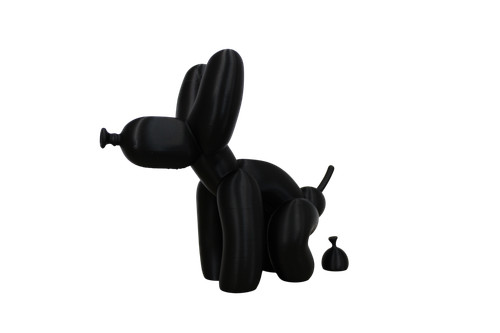 Statuina cane palloncino - statuina,