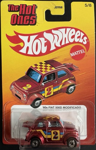 Rare hot wheels - fiat, 500d