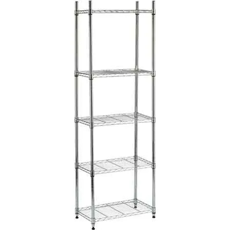 Scaffale metallo cromato 3 - scaffale,