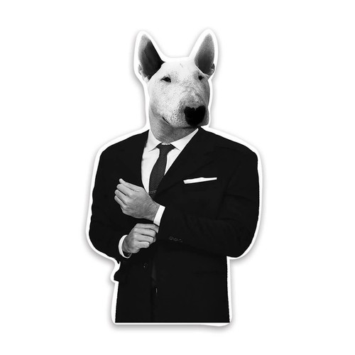 Adesivo regalo tuta bull - adesivo,
