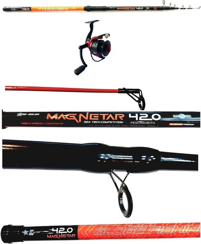 Set canna mulinello - +, pesca