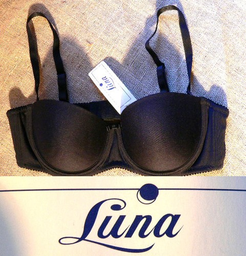 Luna reggiseno nero secret - reggiseno,