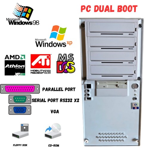 Retrogaming dualboot - pc,