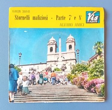 Disco 45 giri 7" Alvaro Amici - Stornelli maliziosi 7 e 8 - Vis Radio (1963)