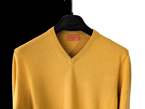 Maglione ballantyne giallo - ballantyne,