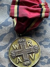 MEDAGLIA DI SERVIZIO 3 KLASSE PER SERVIZIO NELLA CROCE ROSSA IN GUERRA