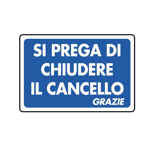 Cartello segnaletico si - cartello,