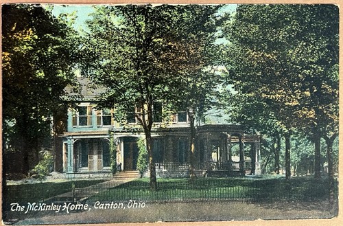 Cartolina antica canton ohio - cartolina,