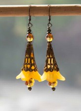 Orecchini peridoto swarovski