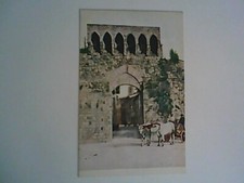 CARTOLINA SAN GIMIGNANO PORTA DI S. MATTEO ED. CAPPELLI N°2 CARRO BUOI SIENA