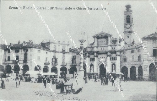 Bg655 cartolina venaria reale - cartolina,